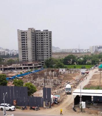  akshardham Kamalraj Akshardham B Building Construction Status Aug-24