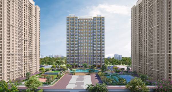 Elevation west-county-phase-7-dosti-willow Elevation