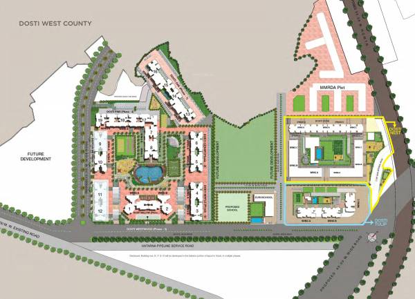 Master Plan west-county-phase-7-dosti-willow Master Plan