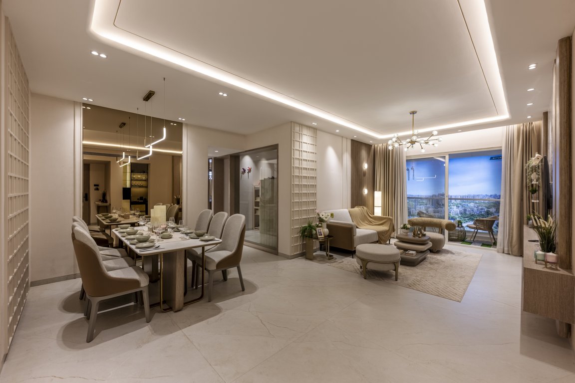  west county phase 7 dosti willow Living Area