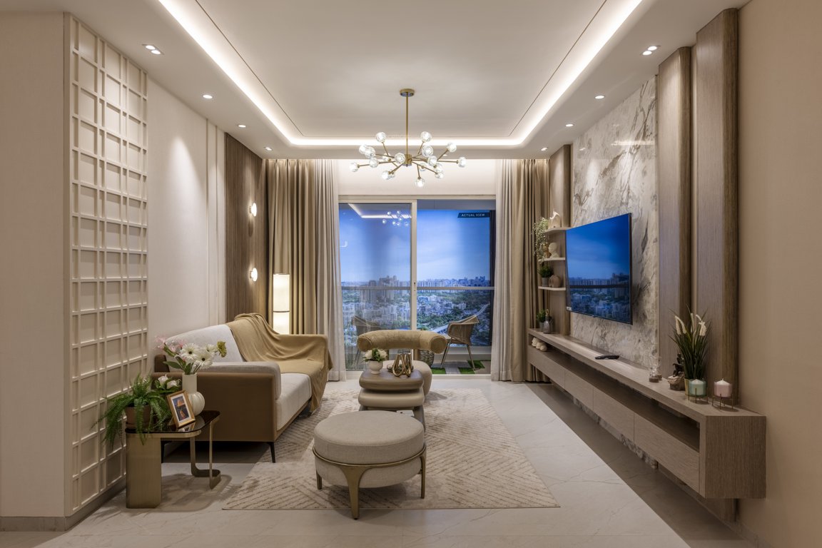  west county phase 7 dosti willow Living Area