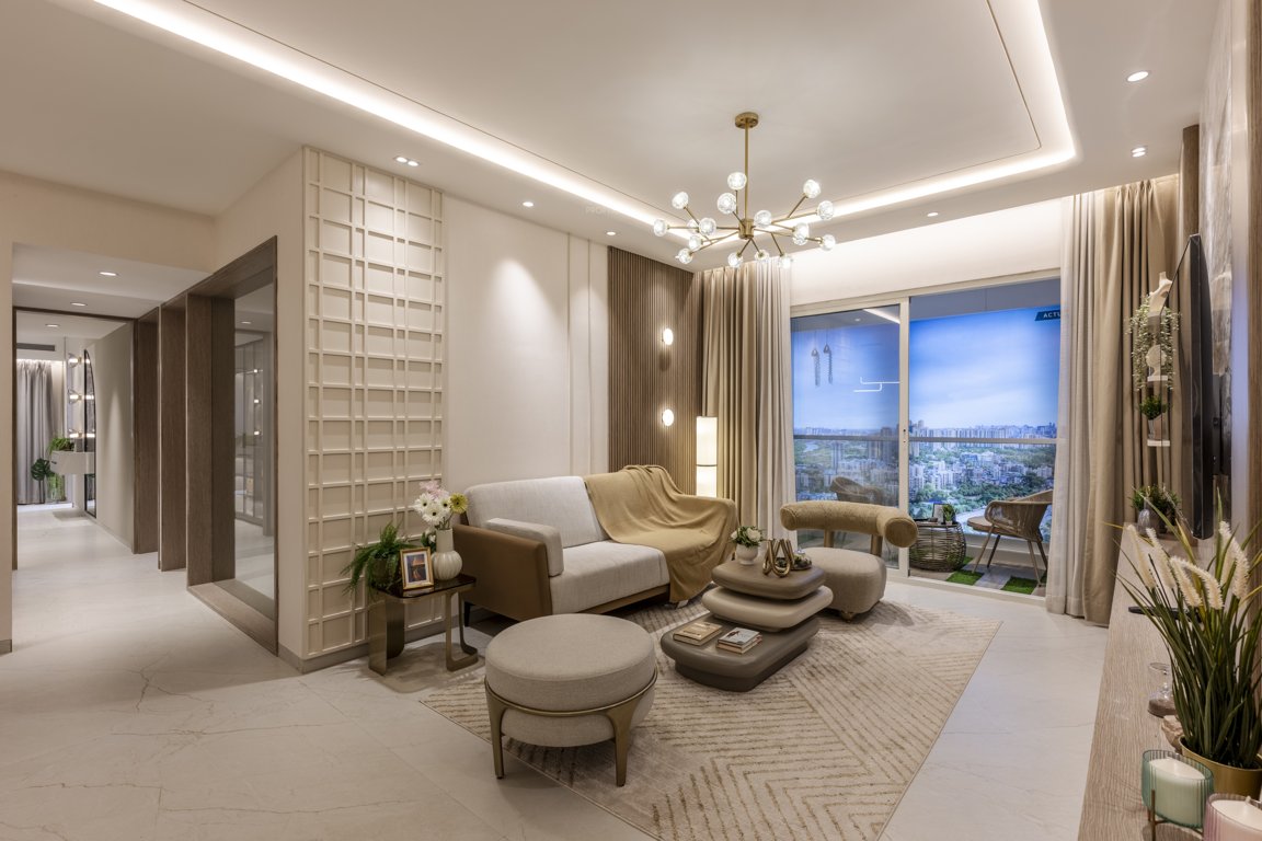  west county phase 7 dosti willow Living Area