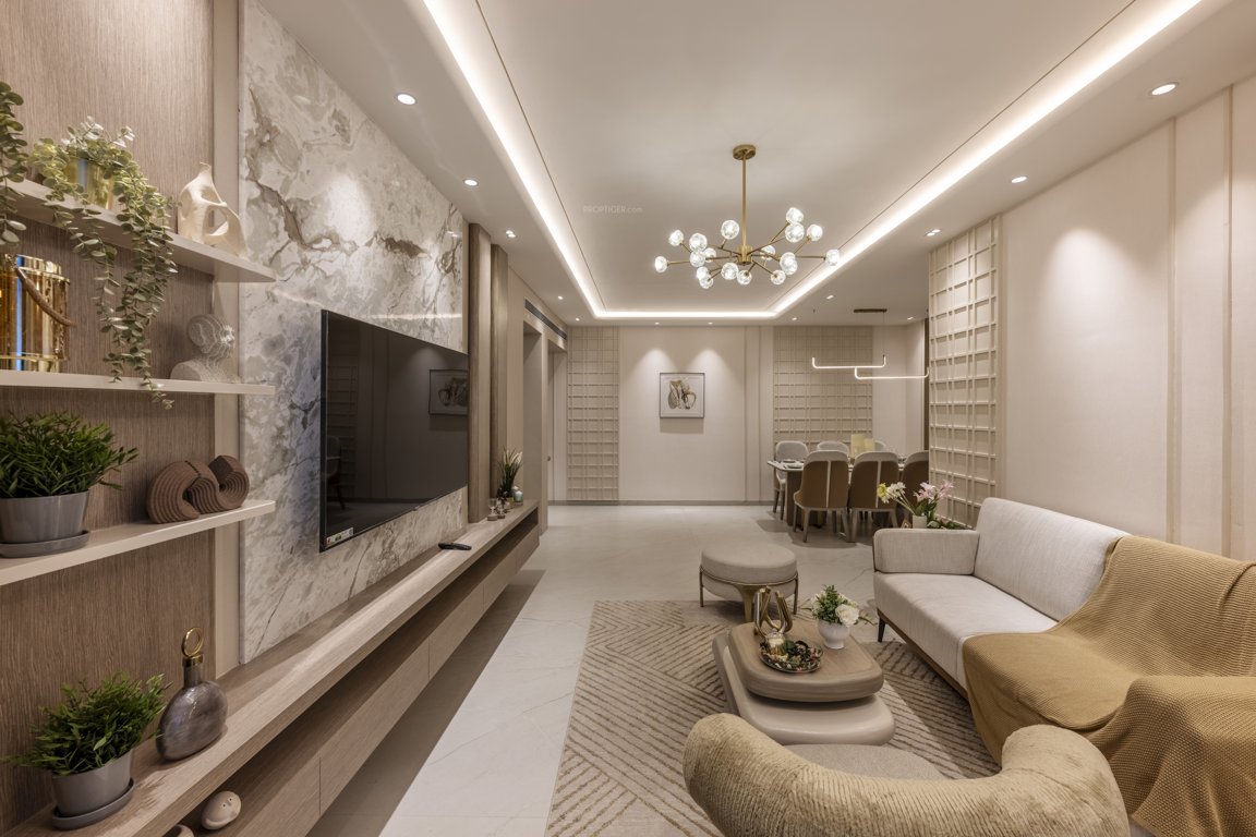  west county phase 7 dosti willow Living Area