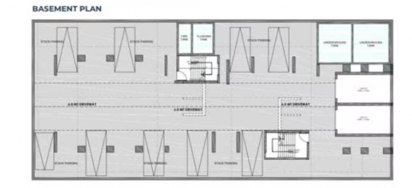  om-neeldhara Wing B Cluster Plan Basement