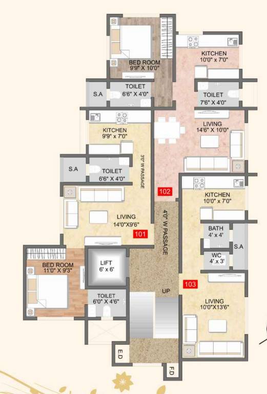  anand residency Anand Residency Cluster Plan