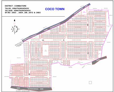 Layout Plan coco-town Layout Plan