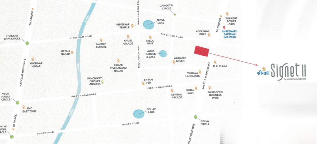  signet ii Location Plan