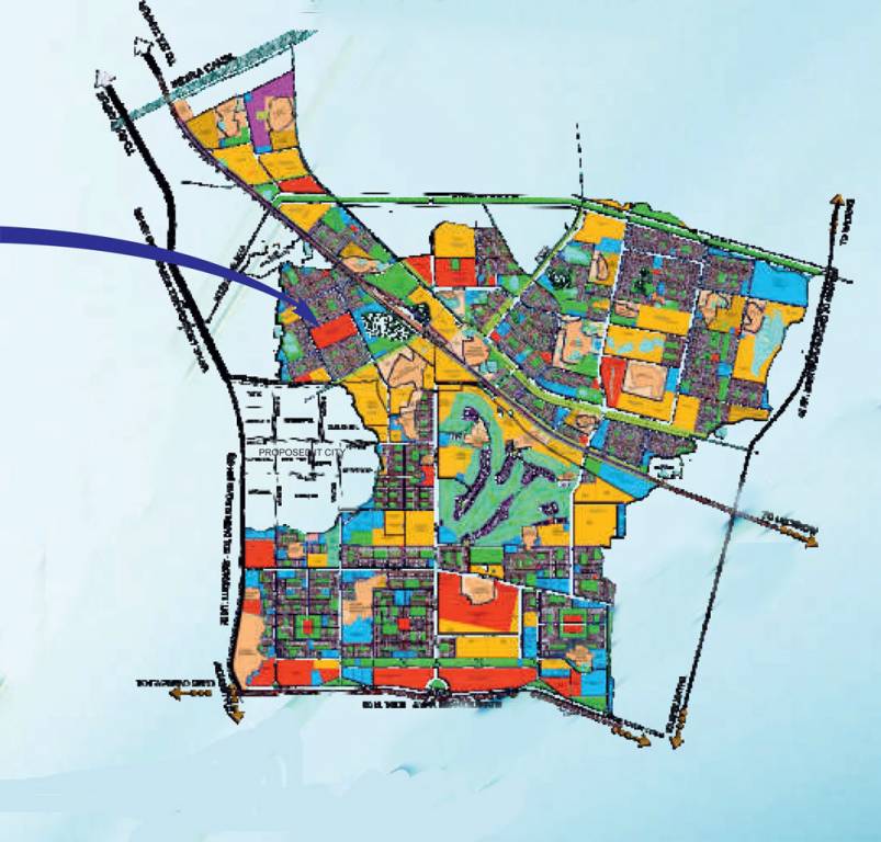  zenith towers conv shop sector j su Location Plan