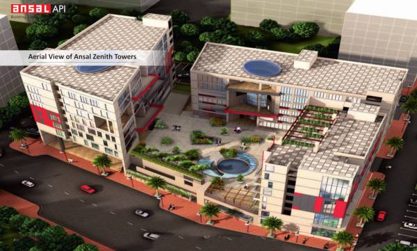  zenith-towers-conv-shop-sector-j-su Elevation