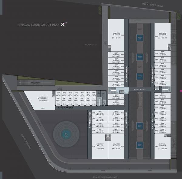  vittorio Vittorio Cluster Plan for Typical Floor