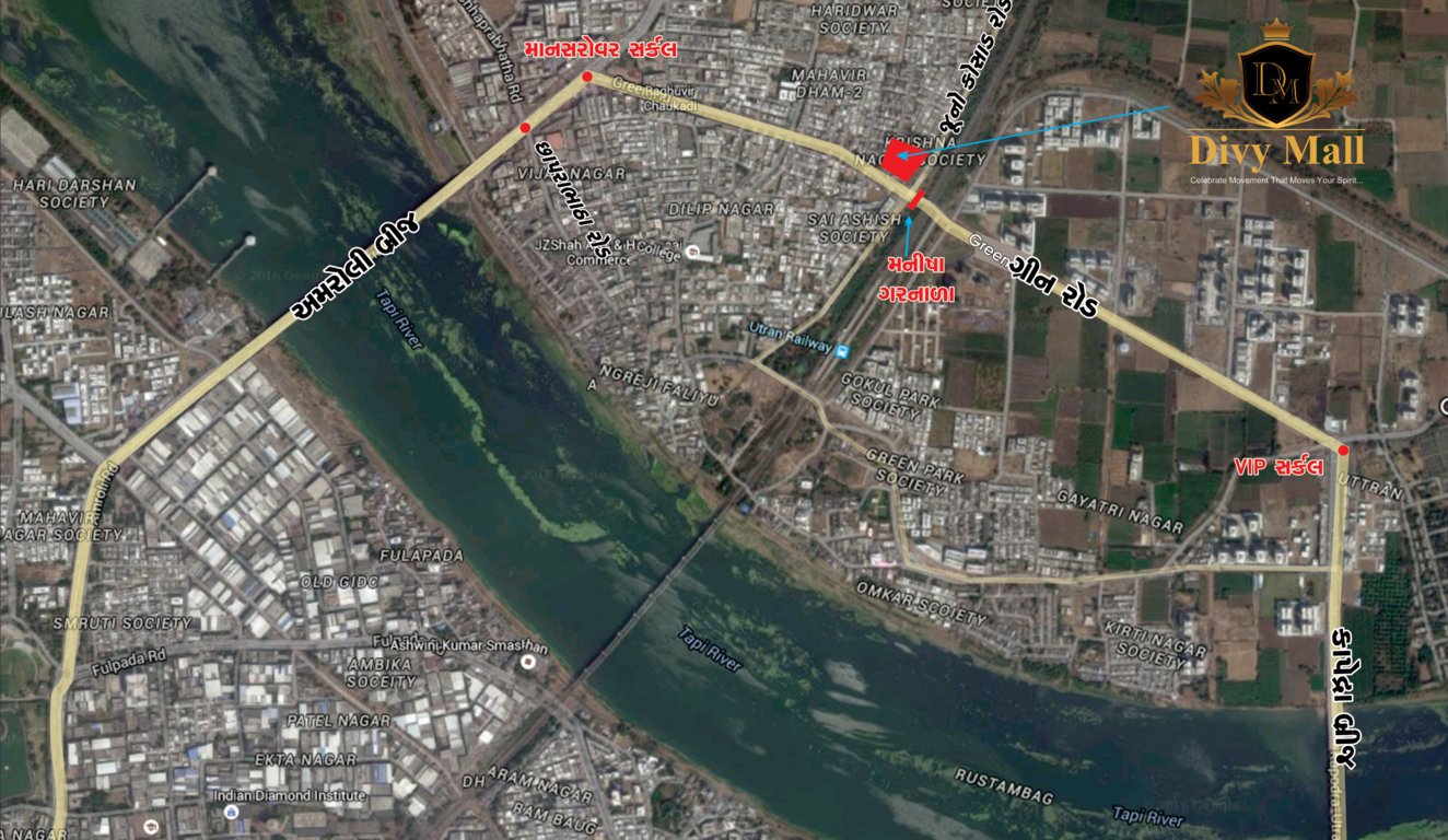 divy mall Location Plan