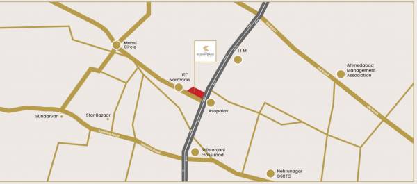  the-keshavbaug-capital Location Plan