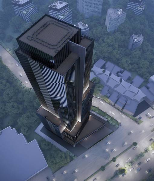  titanium-world-tower Elevation