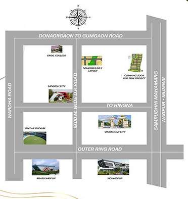  nisarg bhumi 2 Location Plan