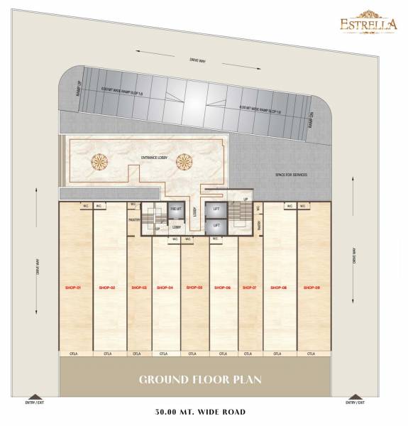  estrella Estrella Cluster Plan For Ground Floor