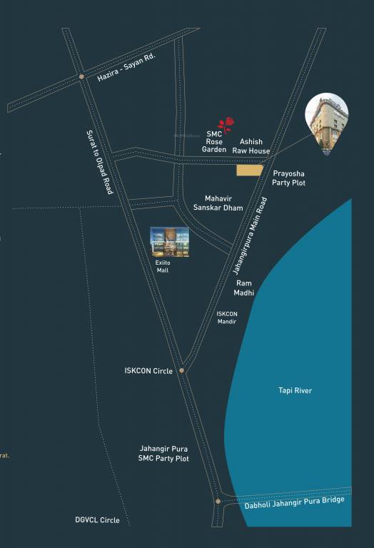 exxoniic Location Plan