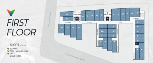 Vinaaya Hub Cluster Plan for 1st Floor vinaaya-hub Vinaaya Hub Cluster Plan for 1st Floor