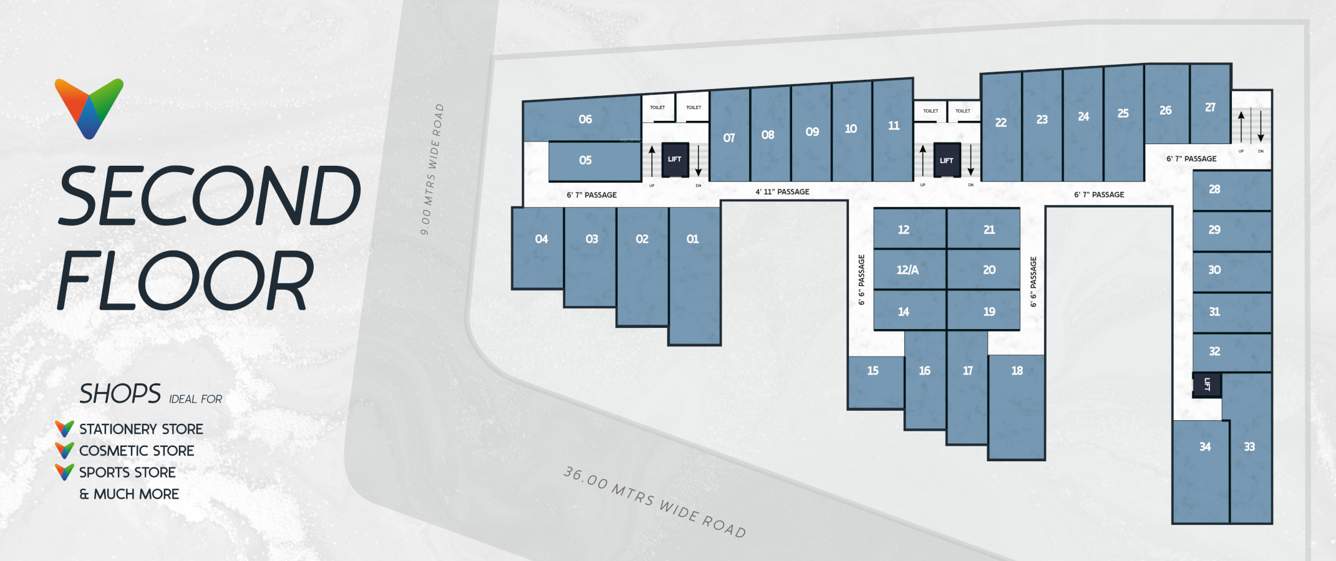  vinaaya hub Vinaaya Hub Cluster Plan for 2nd Floor