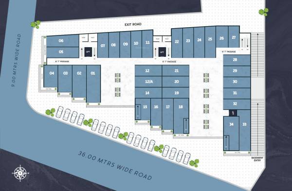 Layout Plan vinaaya-hub Layout Plan