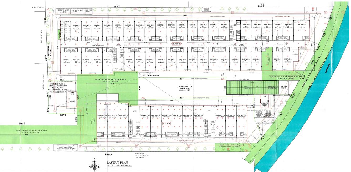  sambhav business park Layout Plan