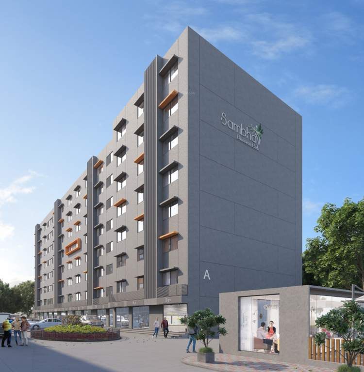  sambhav business park Elevation