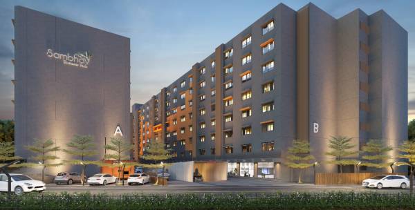  sambhav-business-park Elevation