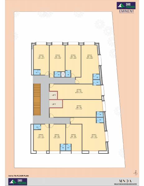  eminent Eminent Cluster Plan from 3rd to 7th Floor