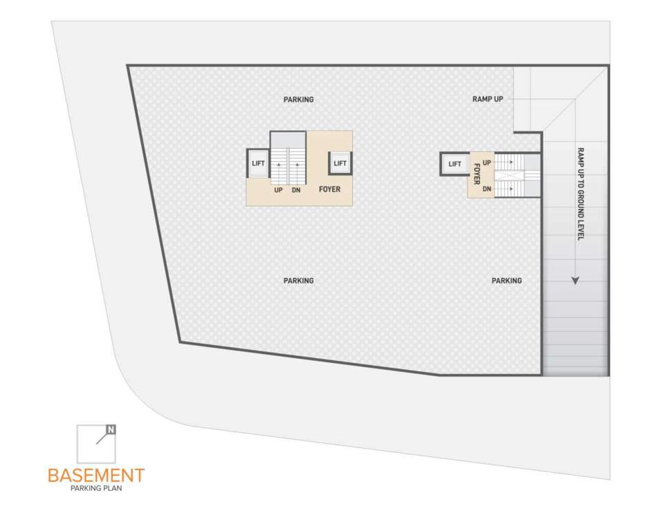  center one arcade Center One Arcade Basement Floor Cluster Plan