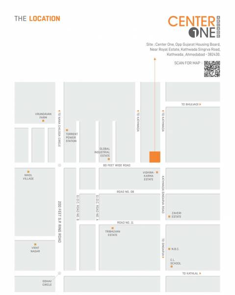  center-one-arcade Location Plan