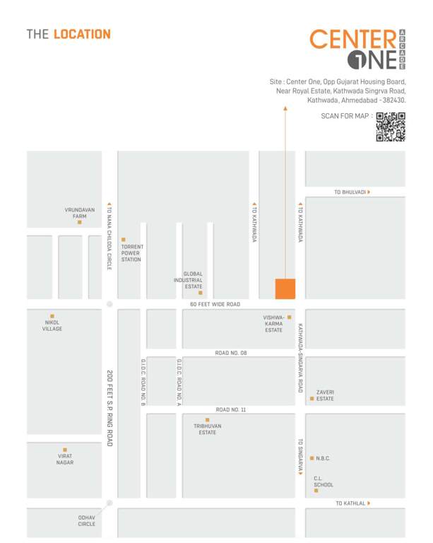  center one arcade Location Plan