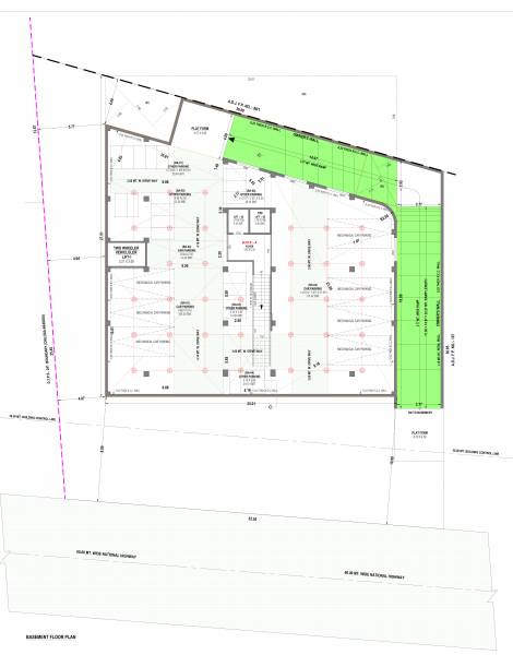  square A Basement Cluster Plan