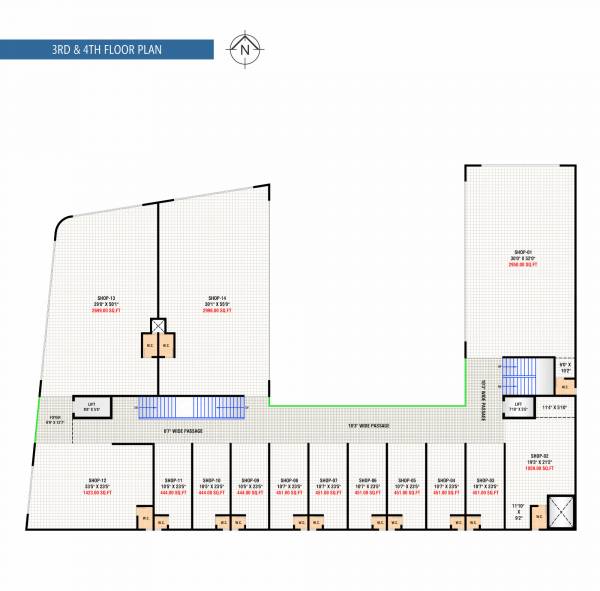  aeon-plaza Aeon Plaza Cluster Plan for 3rd Floor