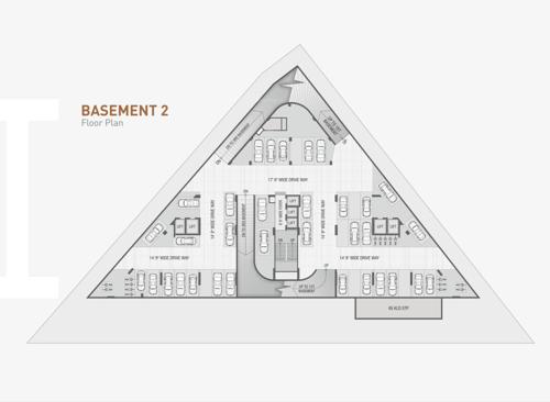  sukrut-business-park-ii Sukrut Business Park II Basement 2 Floor Cluster Plan