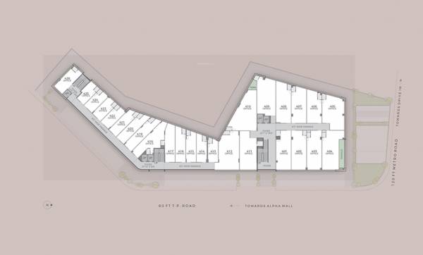  workspaces-3 Workspaces 3 Cluster Plan from 4th to 6th Floor