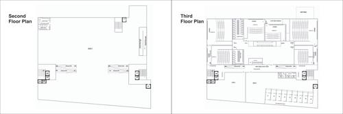  holiday-mall Holiday Mall Cluster Plan from 2nd to 3rd Floor