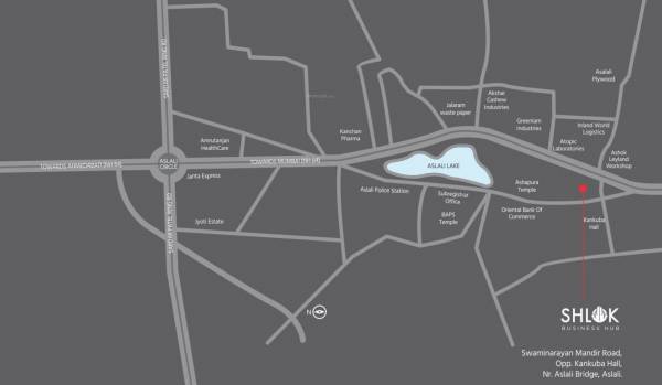  shlok-business-hub Location Plan