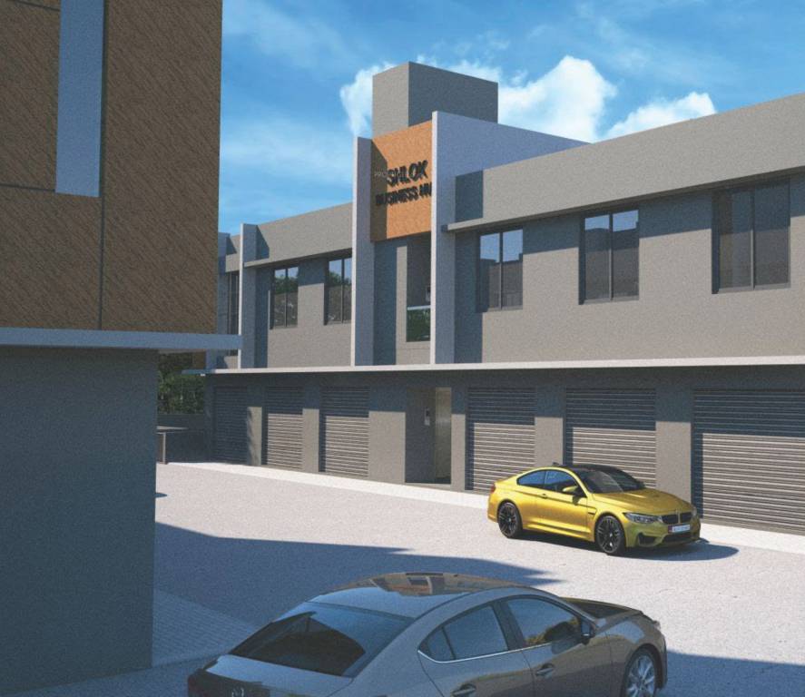  shlok business hub Elevation