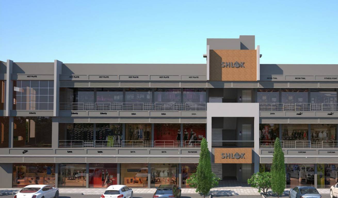  shlok business hub Elevation