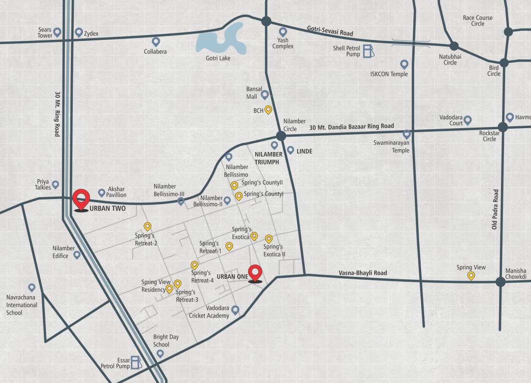  urban ii Location Plan