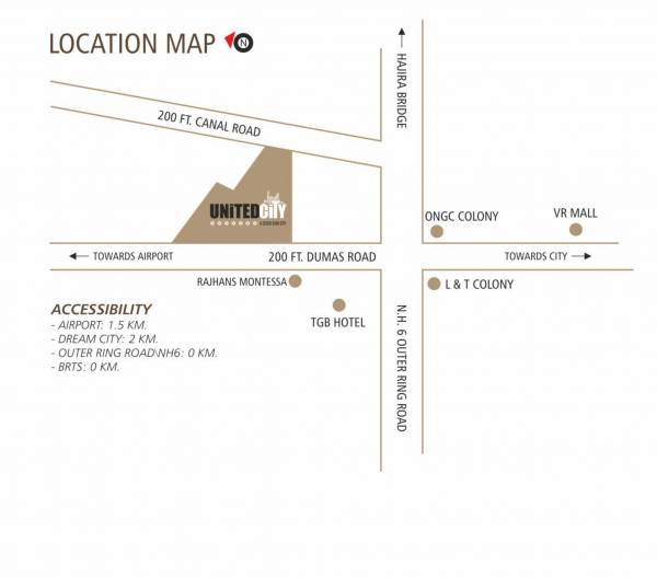  united-city Location Plan