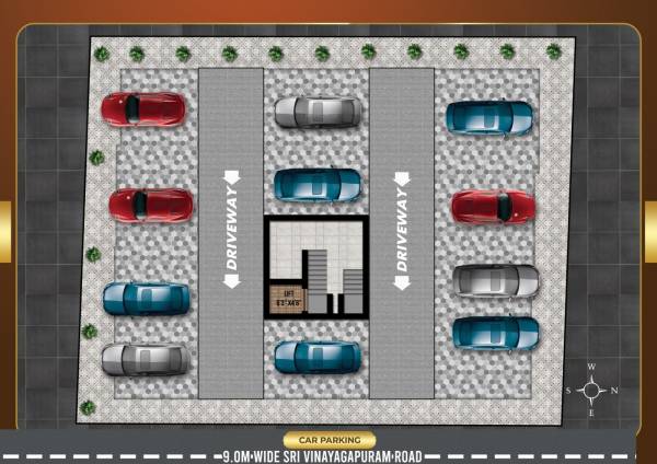  tharun-enclave Tharun Enclave Cluster Plan for ground Floor