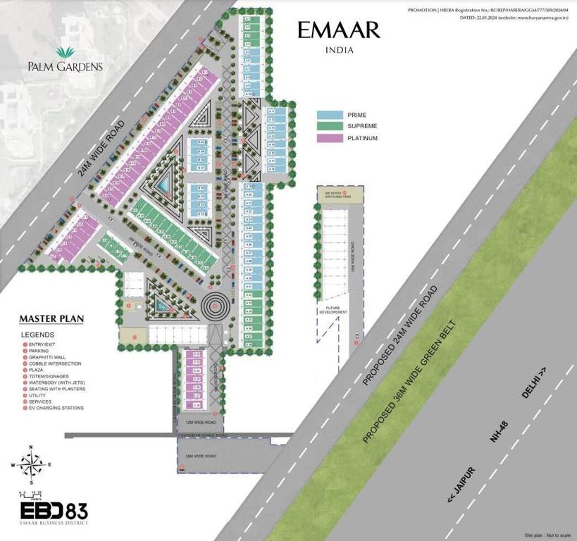  business district 83 Master Plan
