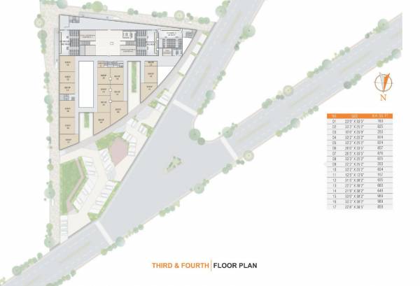  signet-mall A Cluster Plan From 3rd To 4th Floor