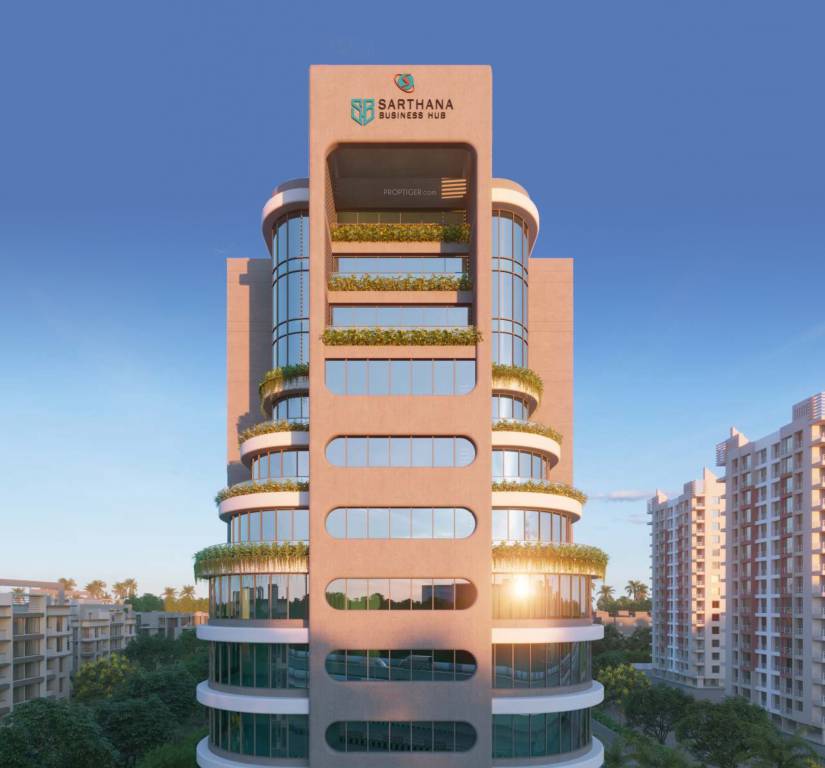  sarthana business hub Elevation
