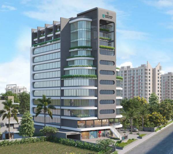  sarthana-business-hub Elevation