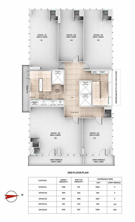  park nx Park NX Cluster Plan for 2nd Floor