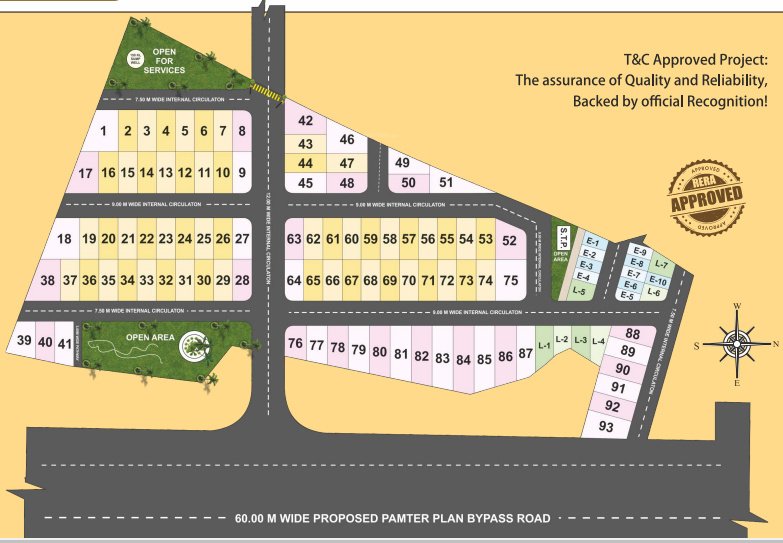  kasturi habitat phase ii Layout Plan