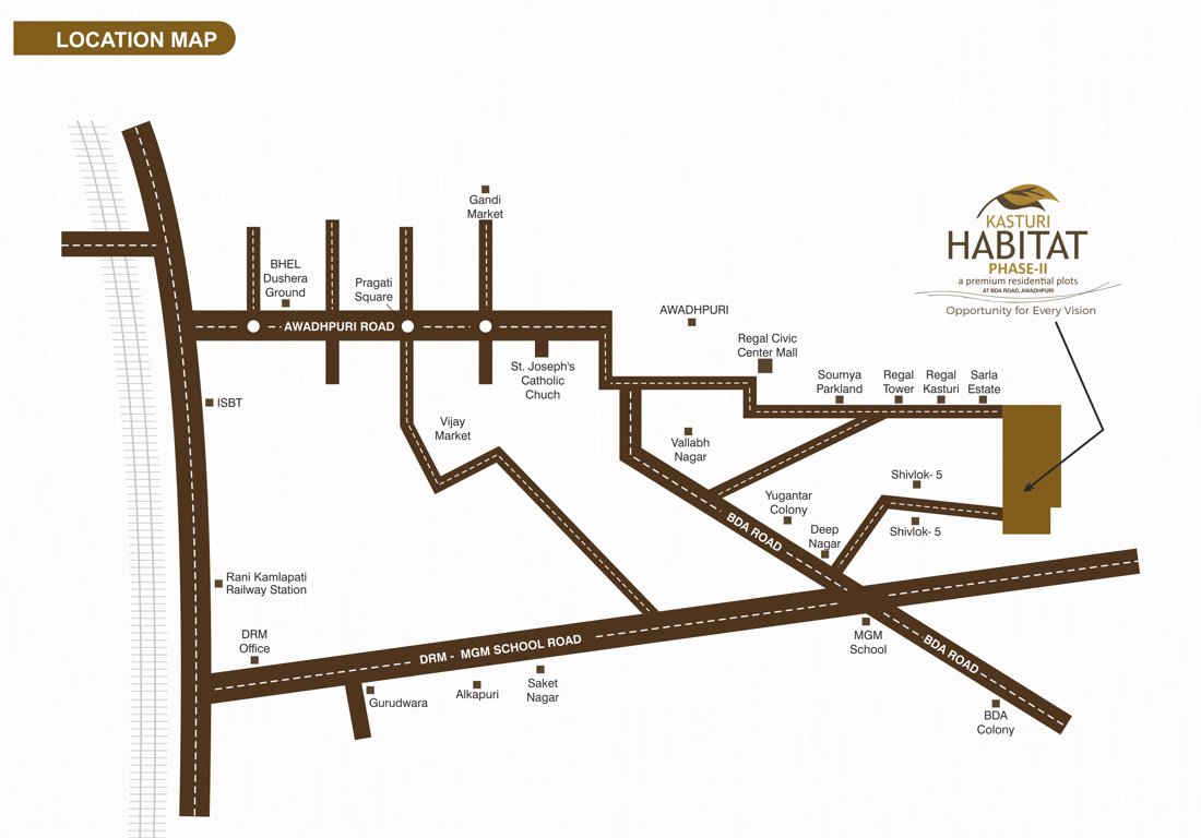  kasturi habitat phase ii Location Plan