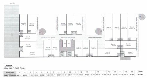  trade-center-iii Darshanam Trade Center III Ground Cluster Plan