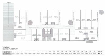 Darshanam Trade Center III Ground Cluster Plan trade-center-iii Darshanam Trade Center III Ground Cluster Plan